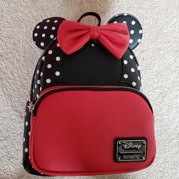 Disney Loungefly Handbags - NWT DISNEY LOUNGEFLY MINNIE BACKPACK